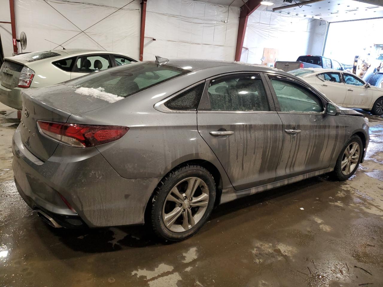 2019 Hyundai Sonata VIN 5NPE34AF3KH759352 Copart auction photo, front end / minor dent/scratches damage thumbnail 3