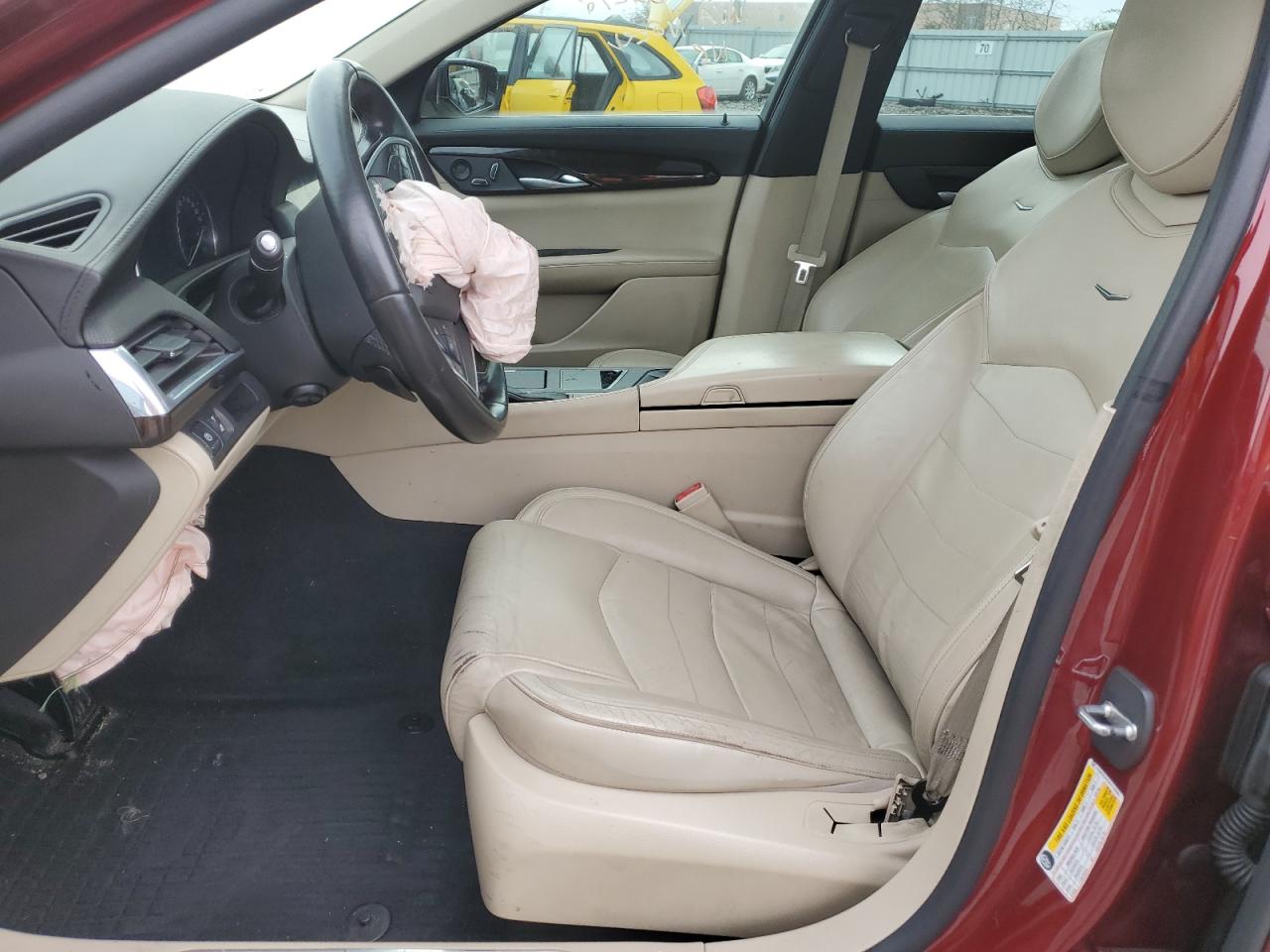 2017 Cadillac CT6 VIN 1G6KB5RS2HU169965 Copart auction photo, front end / side damage thumbnail 7