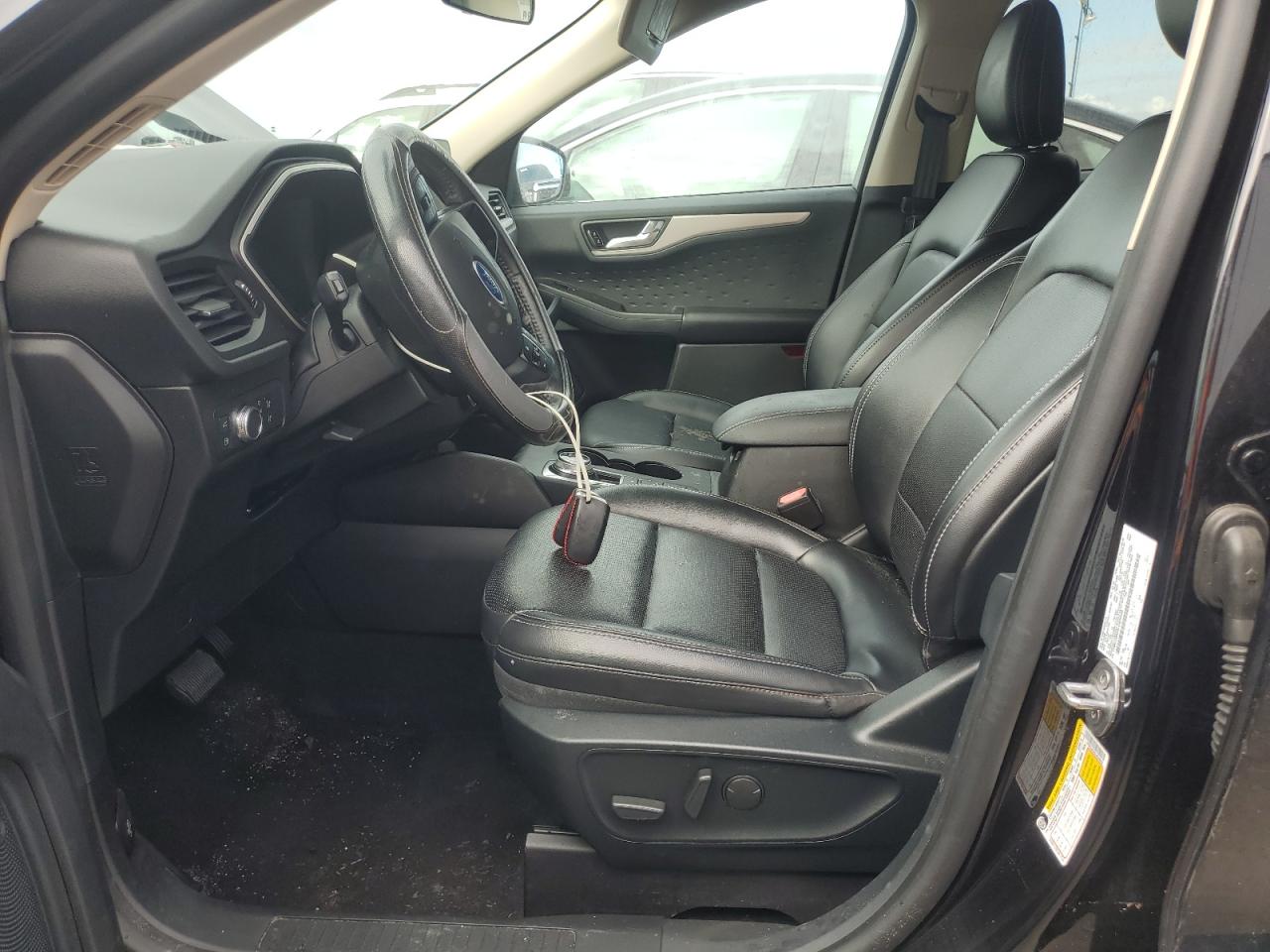 2020 Ford Escape VIN 1FMCU0BZ8LUB38648 Copart auction photo, water/flood damage thumbnail 7