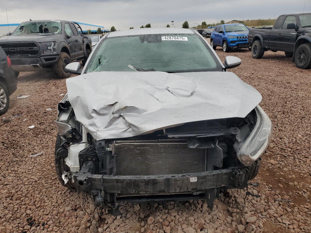 2021 KIA Forte VIN 3KPF24AD9ME341889 Copart auction photo, front end damage thumbnail 5
