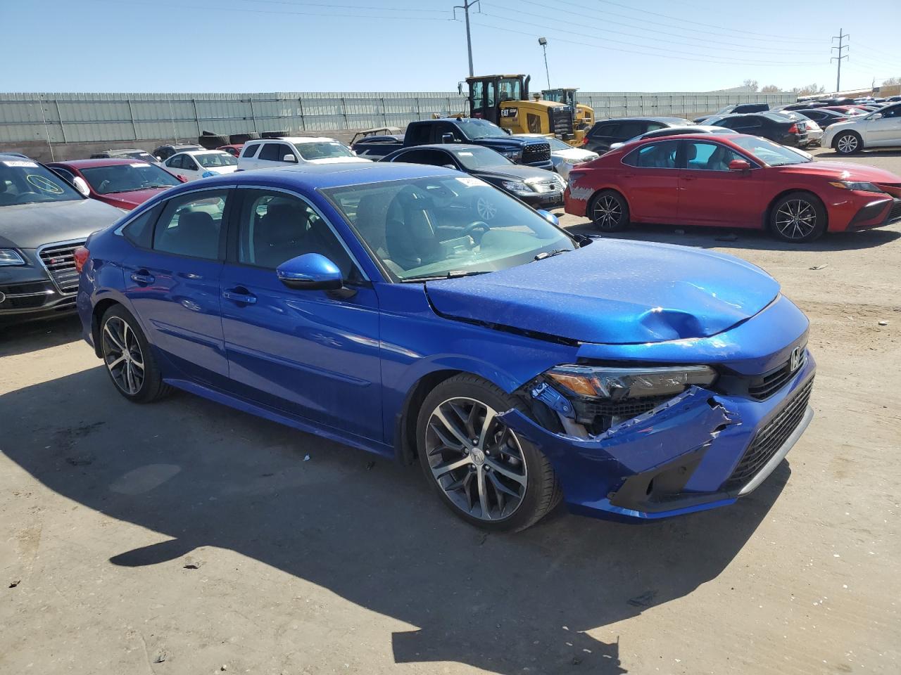 2023 Honda Civic VIN 2HGFE1F94PH306598 Copart auction photo, front end damage thumbnail 4