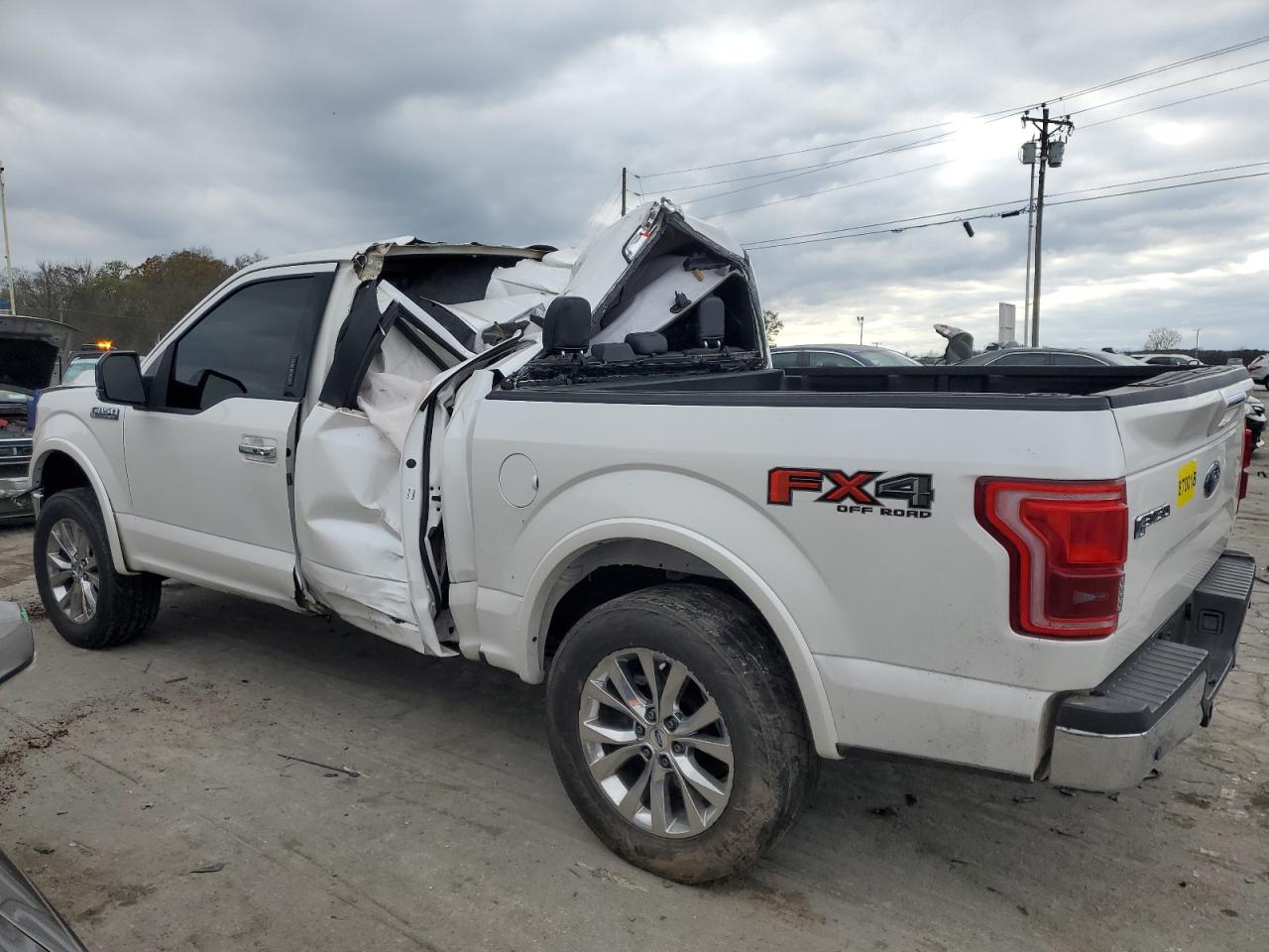 2017 Ford F-150 VIN 1FTEW1EF6HKD08328 Copart auction photo, top/roof damage thumbnail 2