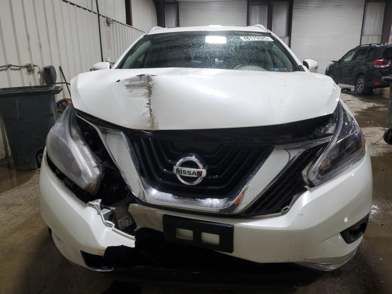 2018 Nissan Murano VIN 5N1AZ2MH4JN113522 Copart auction photo, front end damage thumbnail 5