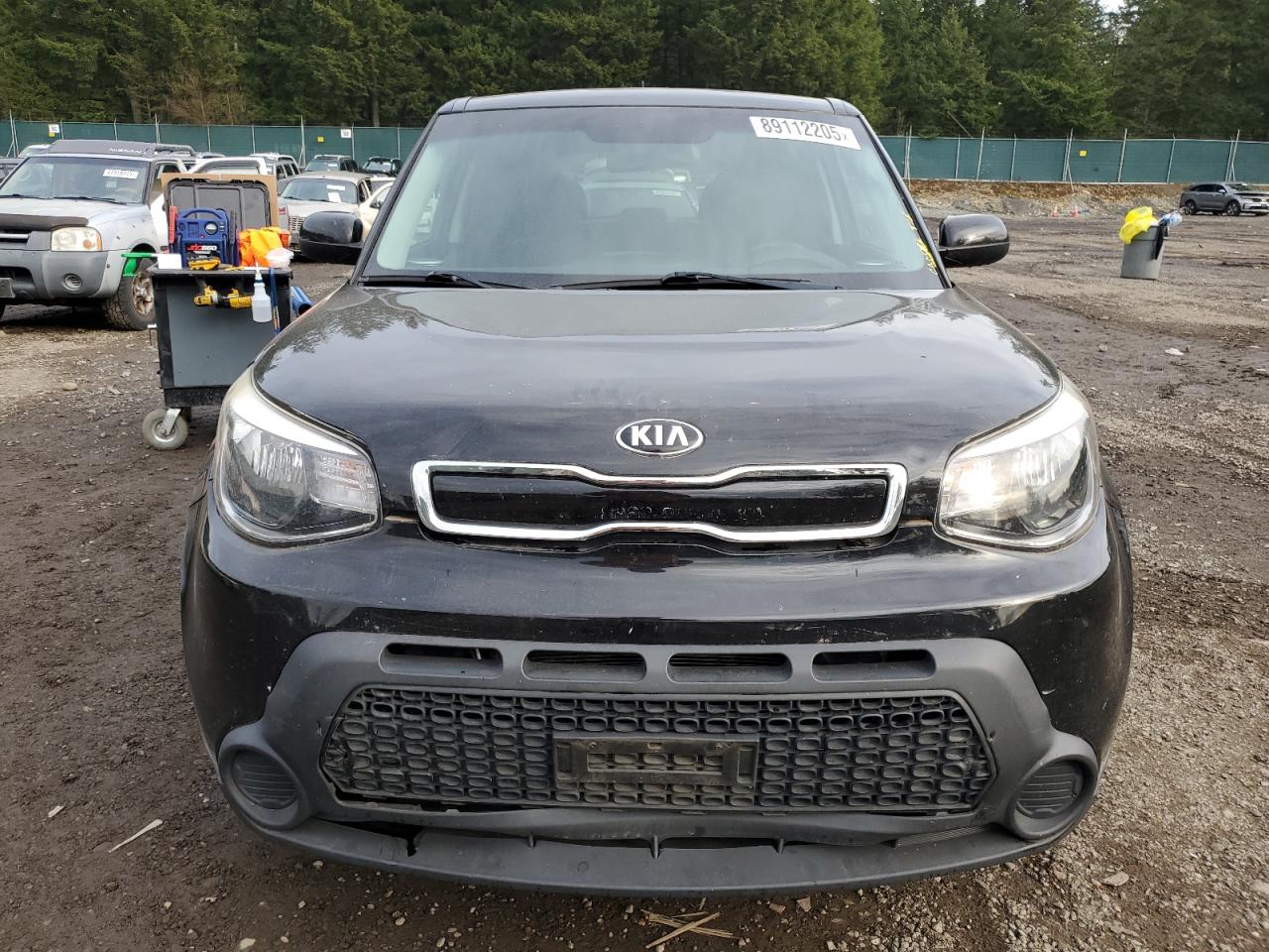 2015 KIA Soul VIN KNDJP3A5XF7195004 Copart auction photo, rear end damage thumbnail 5