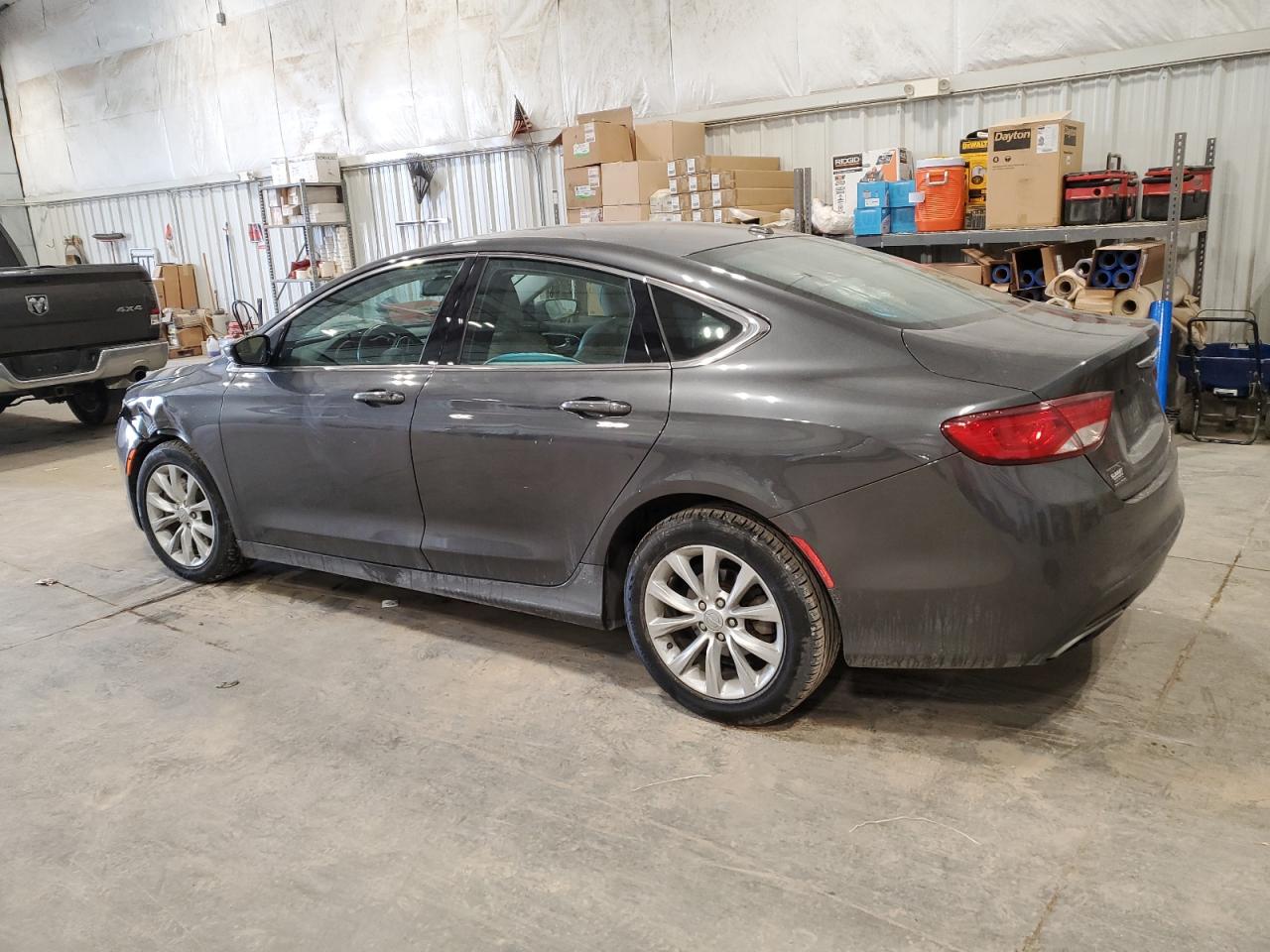 2015 Chrysler 200 VIN 1C3CCCCG7FN517374 Copart auction photo, front end / side damage thumbnail 2