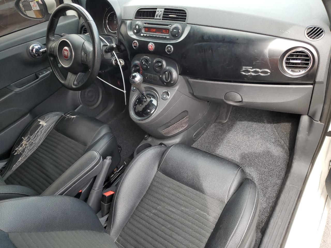 2015 Fiat 500 VIN 3C3CFFBR2FT681935 Copart auction photo, rear end damage thumbnail 8