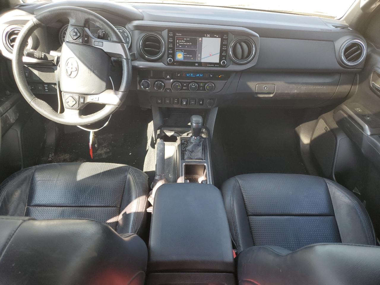 2020 Toyota Tacoma VIN 3TMCZ5AN8LM316614 Copart auction photo, front end / rear end damage thumbnail 8