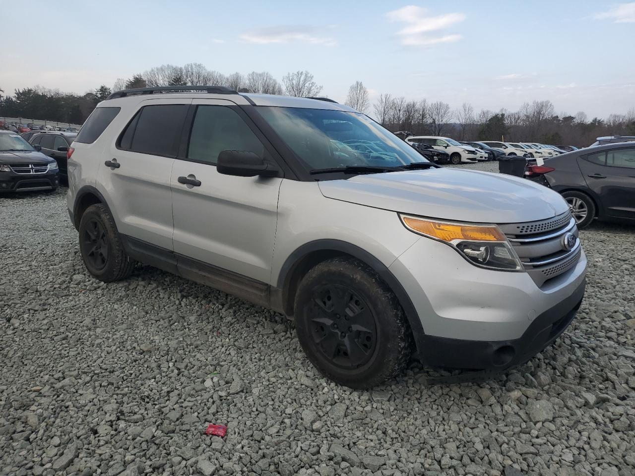 2013 Ford Explorer VIN 1FM5K7B83DGC57349 Copart auction photo, front end / side damage thumbnail 4