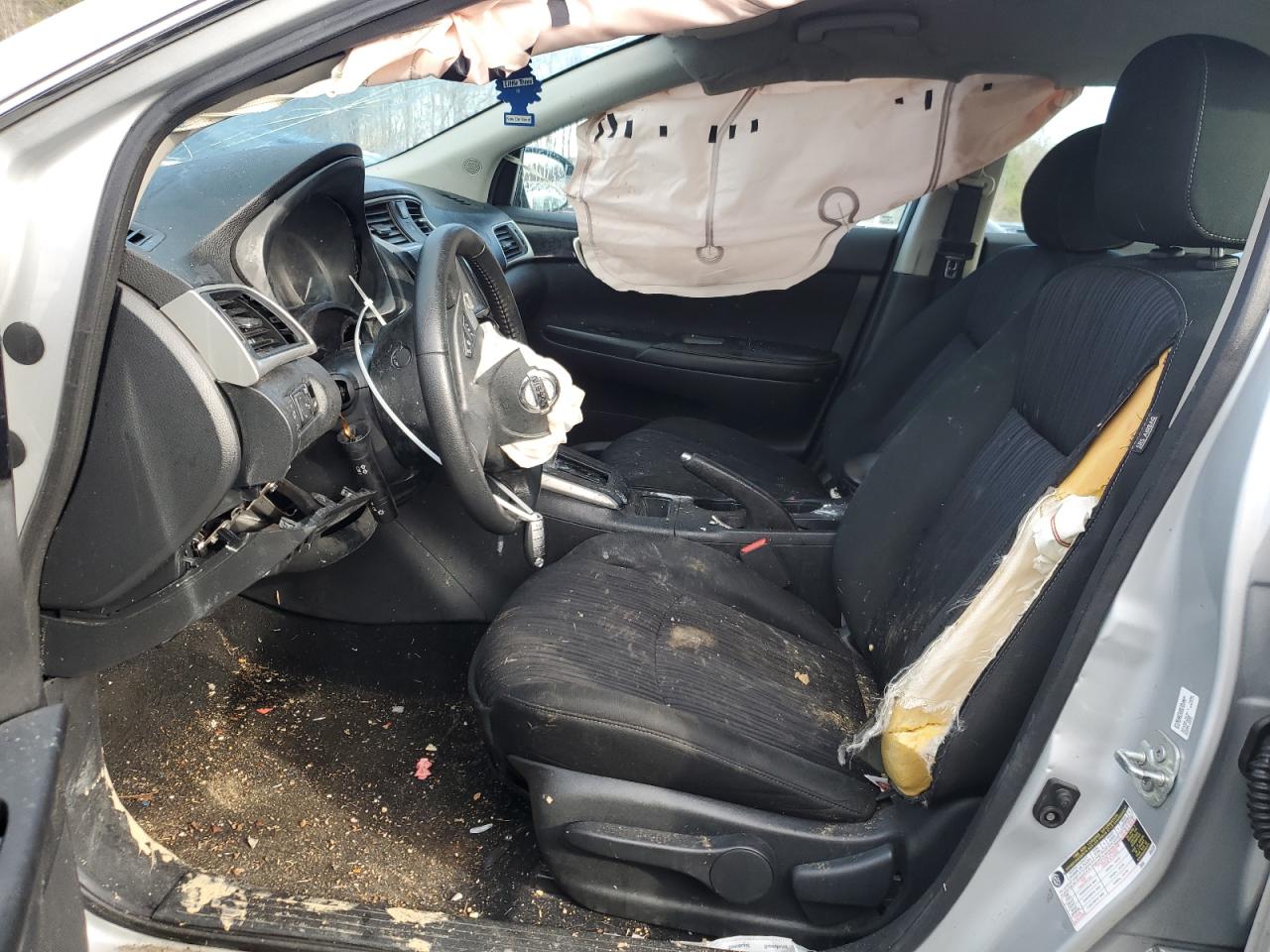 2019 Nissan Sentra VIN 3N1AB7AP2KY331712 Copart auction photo, front end / rear end damage thumbnail 7