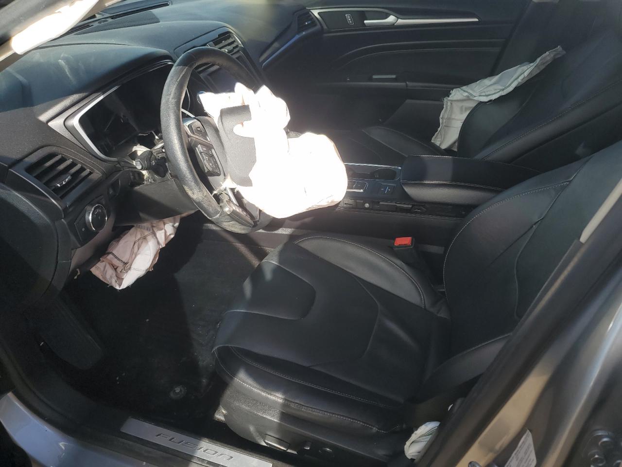 2020 Ford Fusion VIN 3FA6P0RUXLR203967 Copart auction photo, front end / side damage thumbnail 7