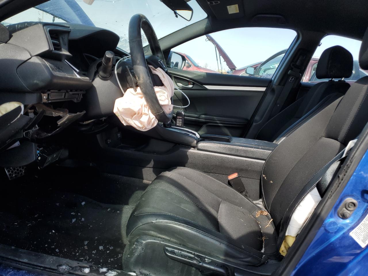 2020 Honda Civic VIN 19XFC2F88LE026285 Copart auction photo, all over damage thumbnail 7