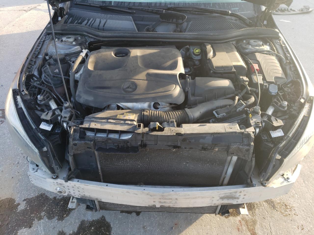 2016 Mercedes-Benz CLA-klasse VIN WDDSJ4GB2GN387738 Copart auction photo, front end damage thumbnail 12