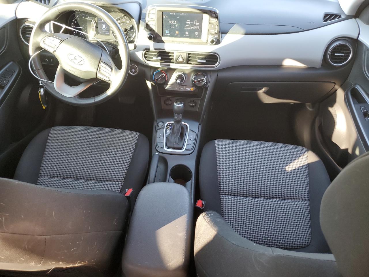 2020 Hyundai Kona VIN KM8K22AA6LU476302 Copart auction photo, rear end damage thumbnail 8