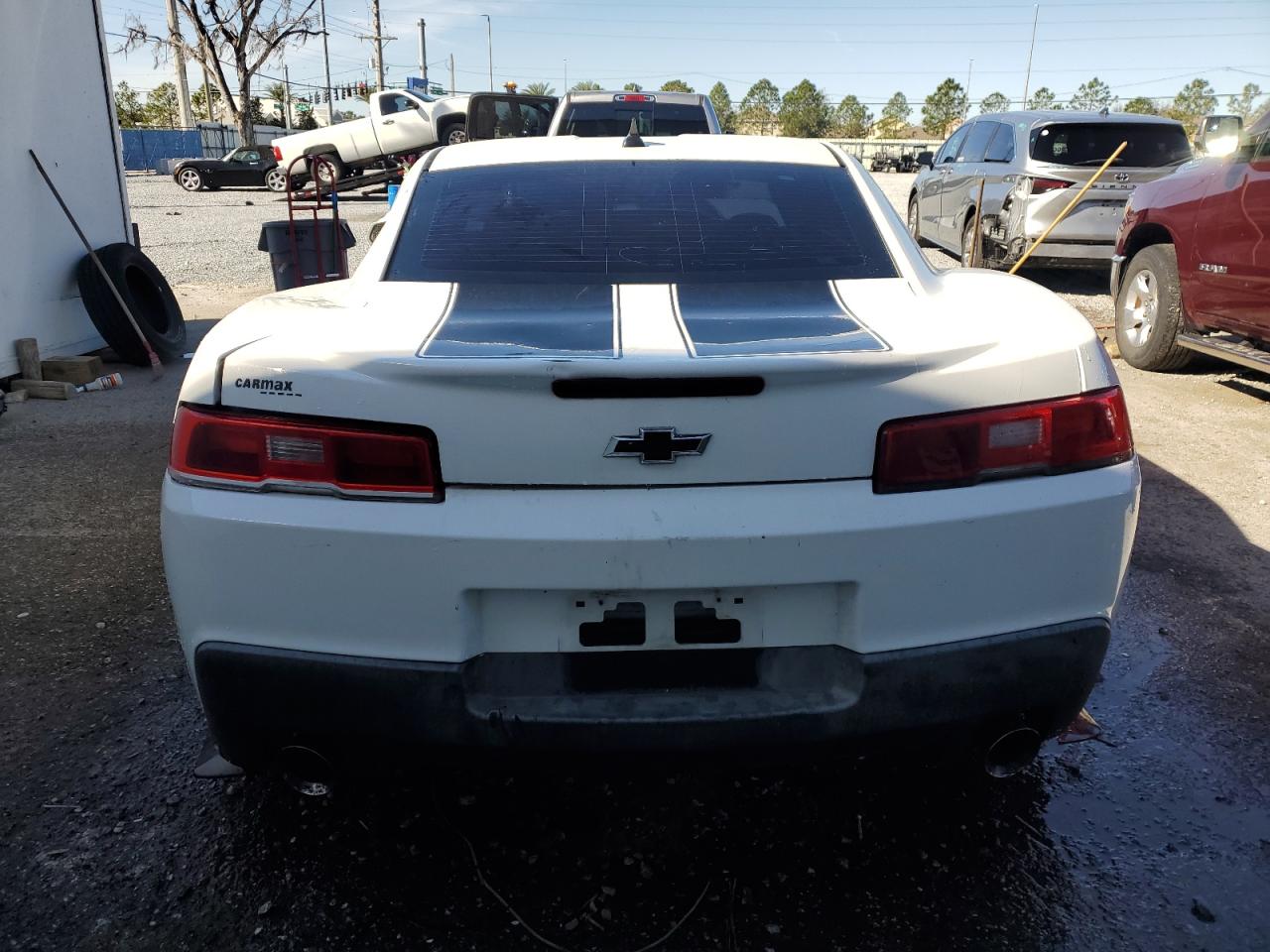 2015 Chevrolet Camaro VIN 2G1FA1E37F9236572 Copart auction photo, all over damage thumbnail 6