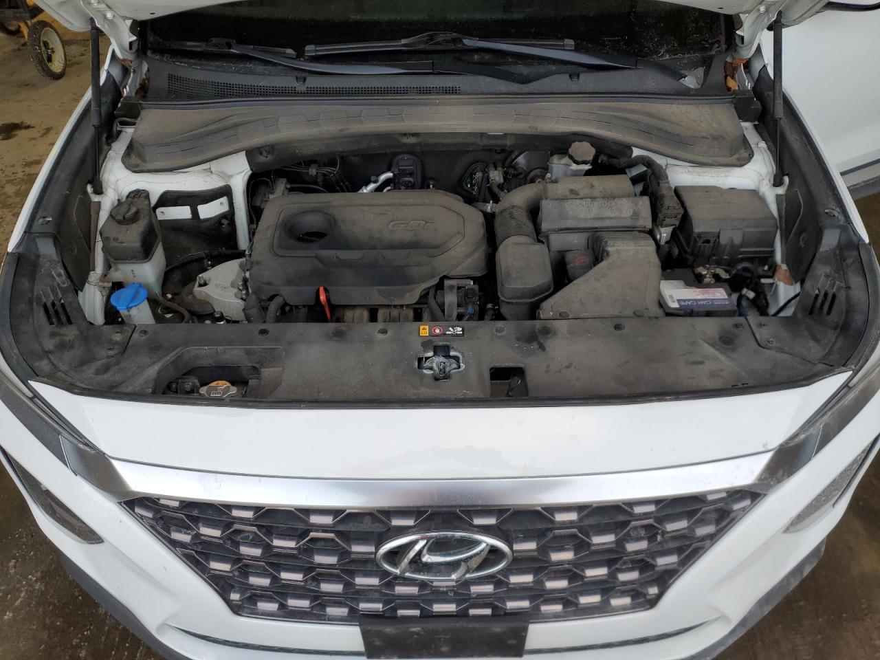 2019 Hyundai Santa Fe VIN 5NMS33AD4KH003294 Copart auction photo, rear end / side damage thumbnail 12