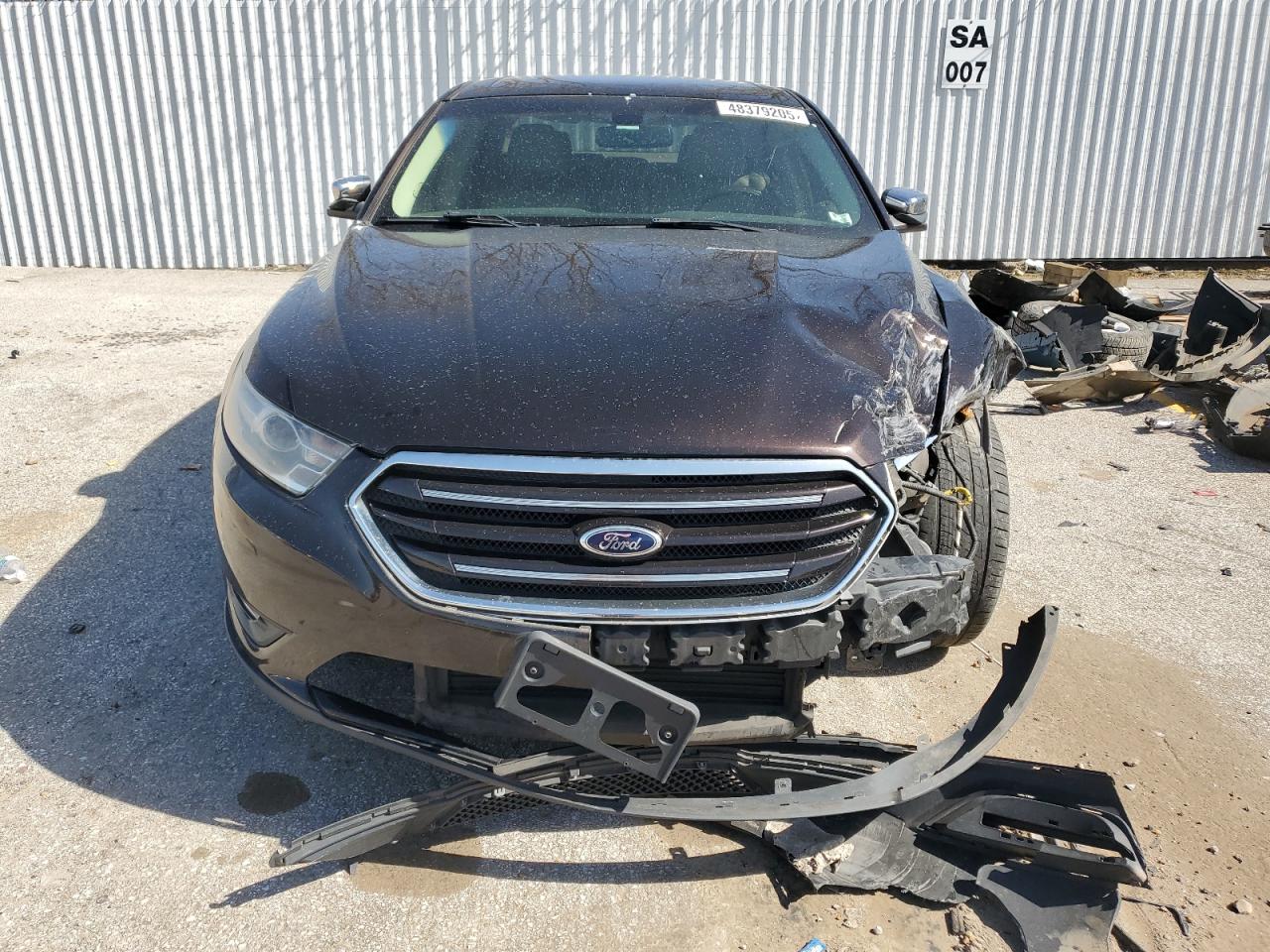 2013 Ford Taurus VIN 1FAHP2F86DG188193 Copart auction photo, front end damage thumbnail 5