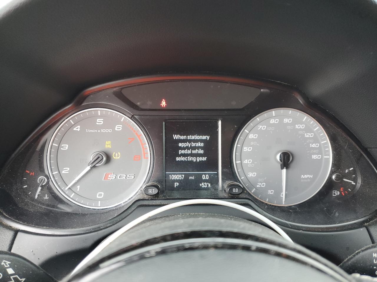 2017 Audi SQ5 VIN WA1CCAFP2HA045617 Copart auction photo, front end / rear end damage thumbnail 9