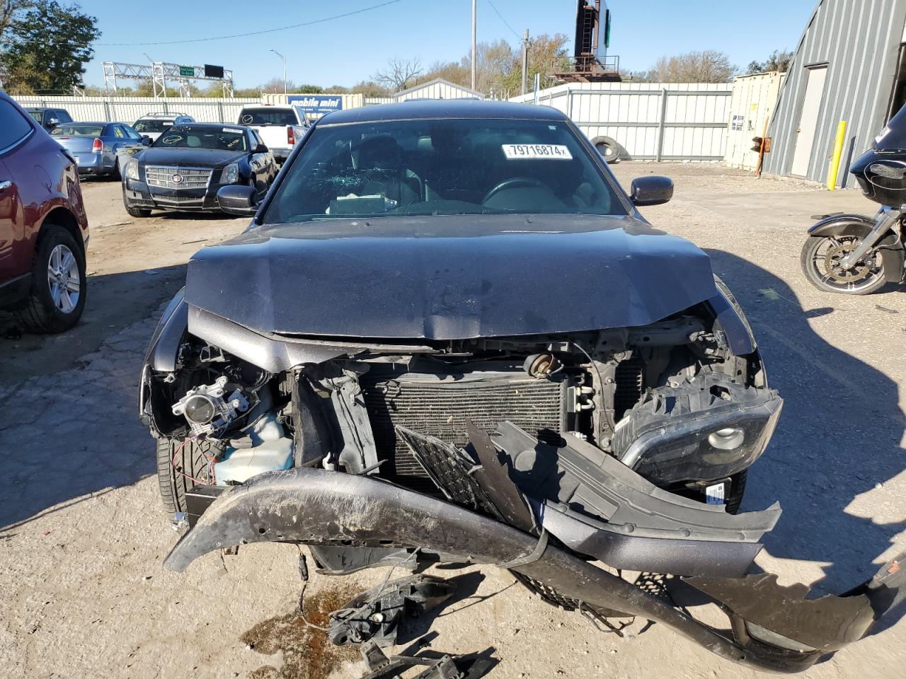 2015 Chrysler 300 VIN 2C3CCABT8FH921196 Copart auction photo, front end damage thumbnail 5