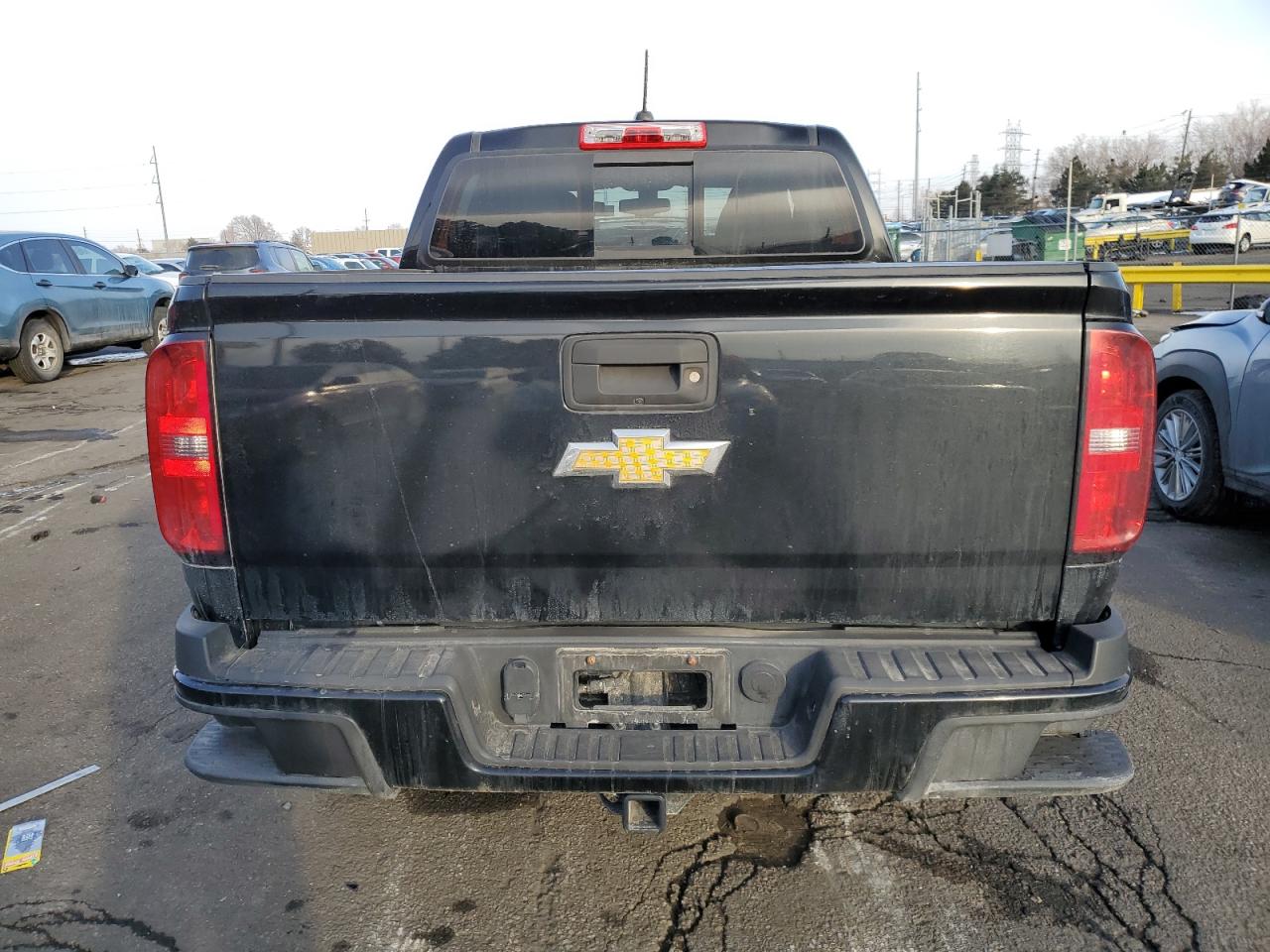 2016 Chevrolet Colorado VIN 1GCGTDE39G1385255 Copart auction photo, side / front end damage thumbnail 6