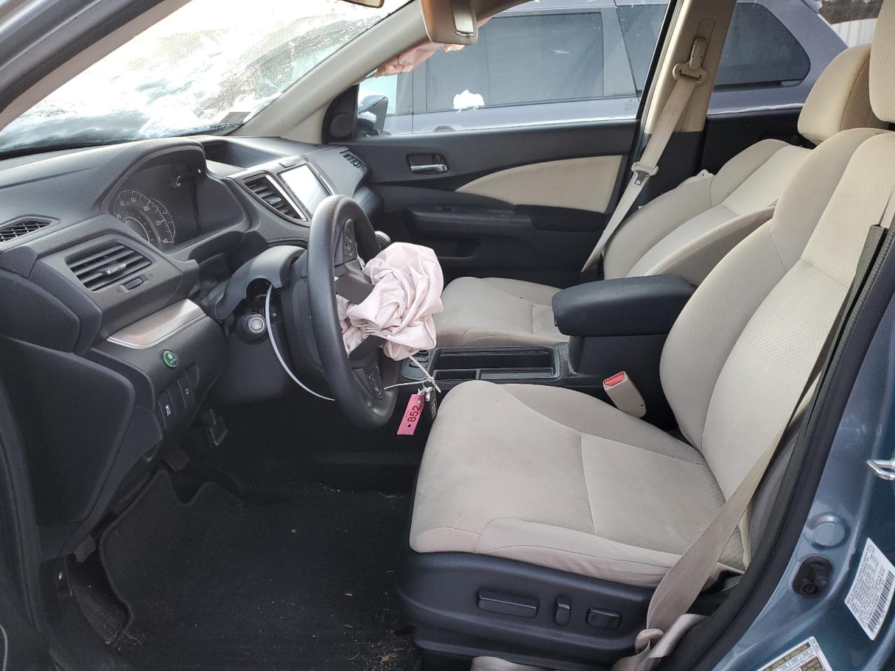 2016 Honda CR-V VIN 2HKRM4H57GH608064 Copart auction photo, front end / minor dent/scratches damage thumbnail 7