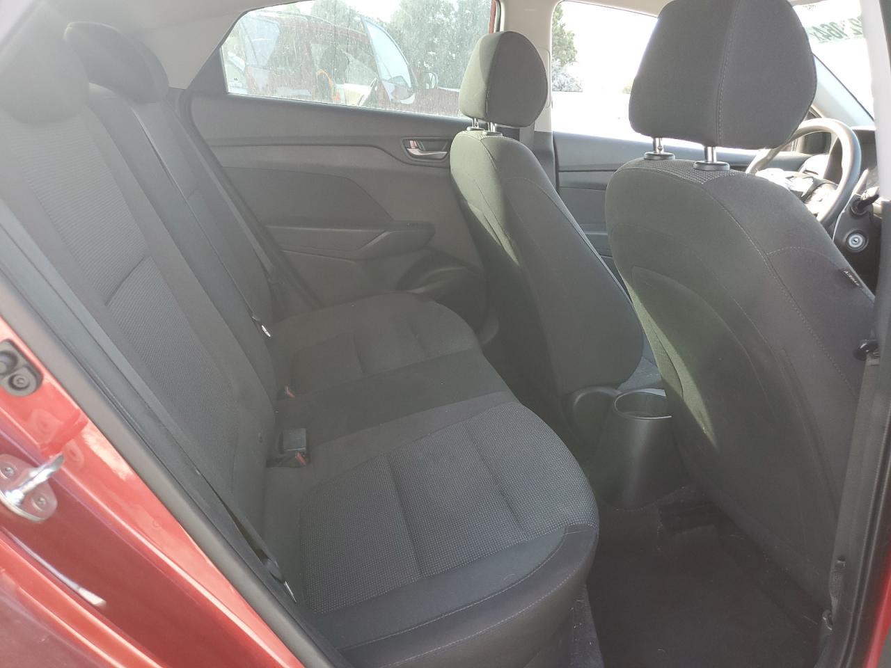 2019 Hyundai Accent VIN 3KPC24A35KE050555 Copart auction photo, front end / side damage thumbnail 10