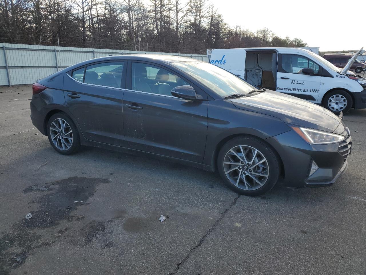 2020 Hyundai Elantra VIN 5NPD84LF4LH599655 Copart auction photo, front end / minor dent/scratches damage thumbnail 4