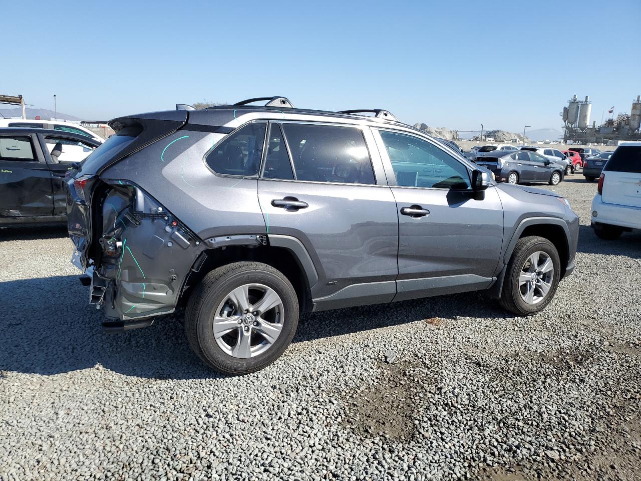 2024 Toyota RAV 4 VIN 4T3RWRFV3RU113687 Copart auction photo, rear end damage thumbnail 3