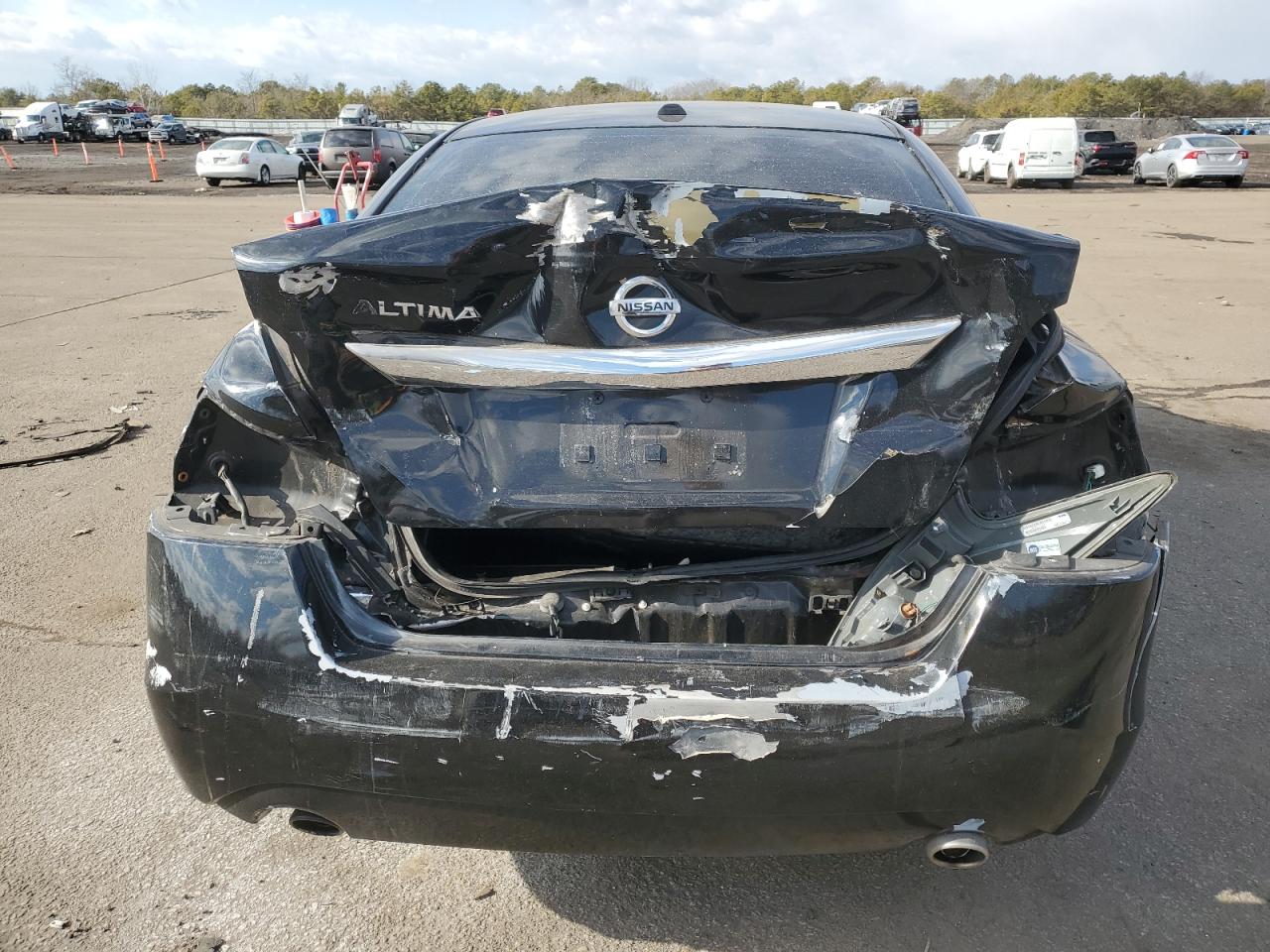 2015 Nissan Altima VIN 1N4AL3AP9FN866791 Copart auction photo, rear end / front end damage thumbnail 6