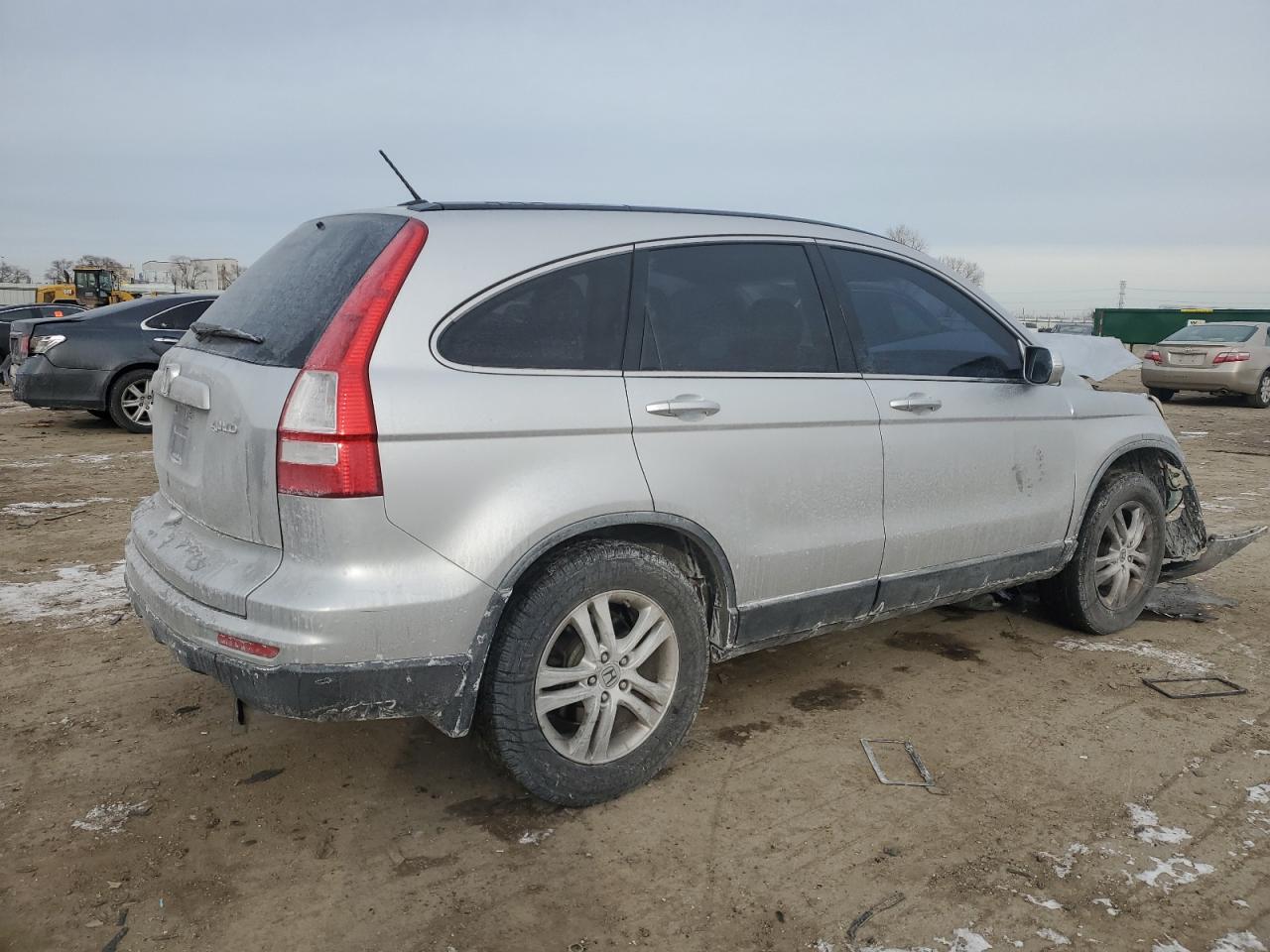 2011 Honda CR-V VIN JHLRE4H73BC024475 Copart auction photo, front end damage thumbnail 3