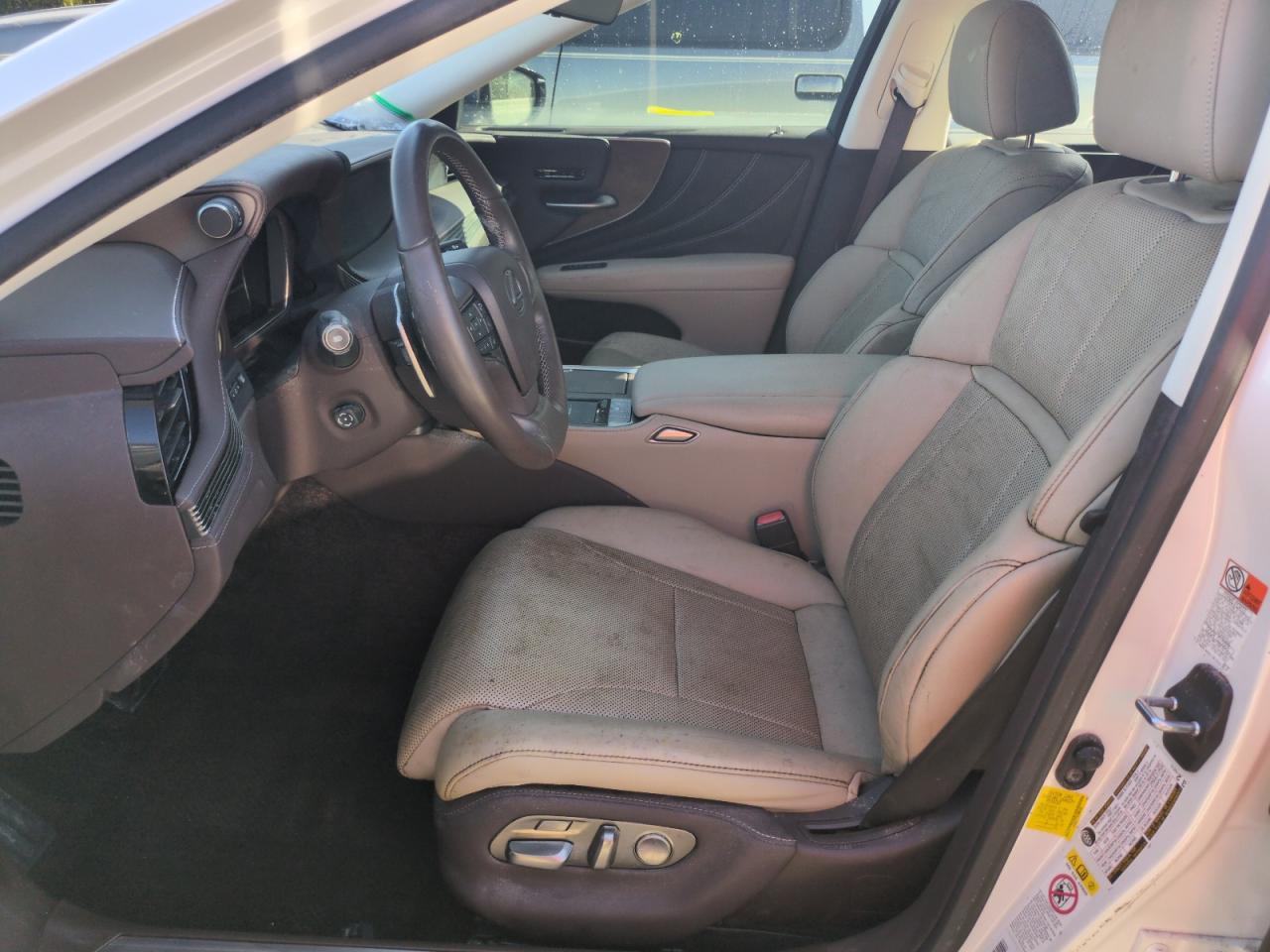 2019 Lexus LS VIN JTHB51FF4K5008165 Copart auction photo, water/flood damage thumbnail 7