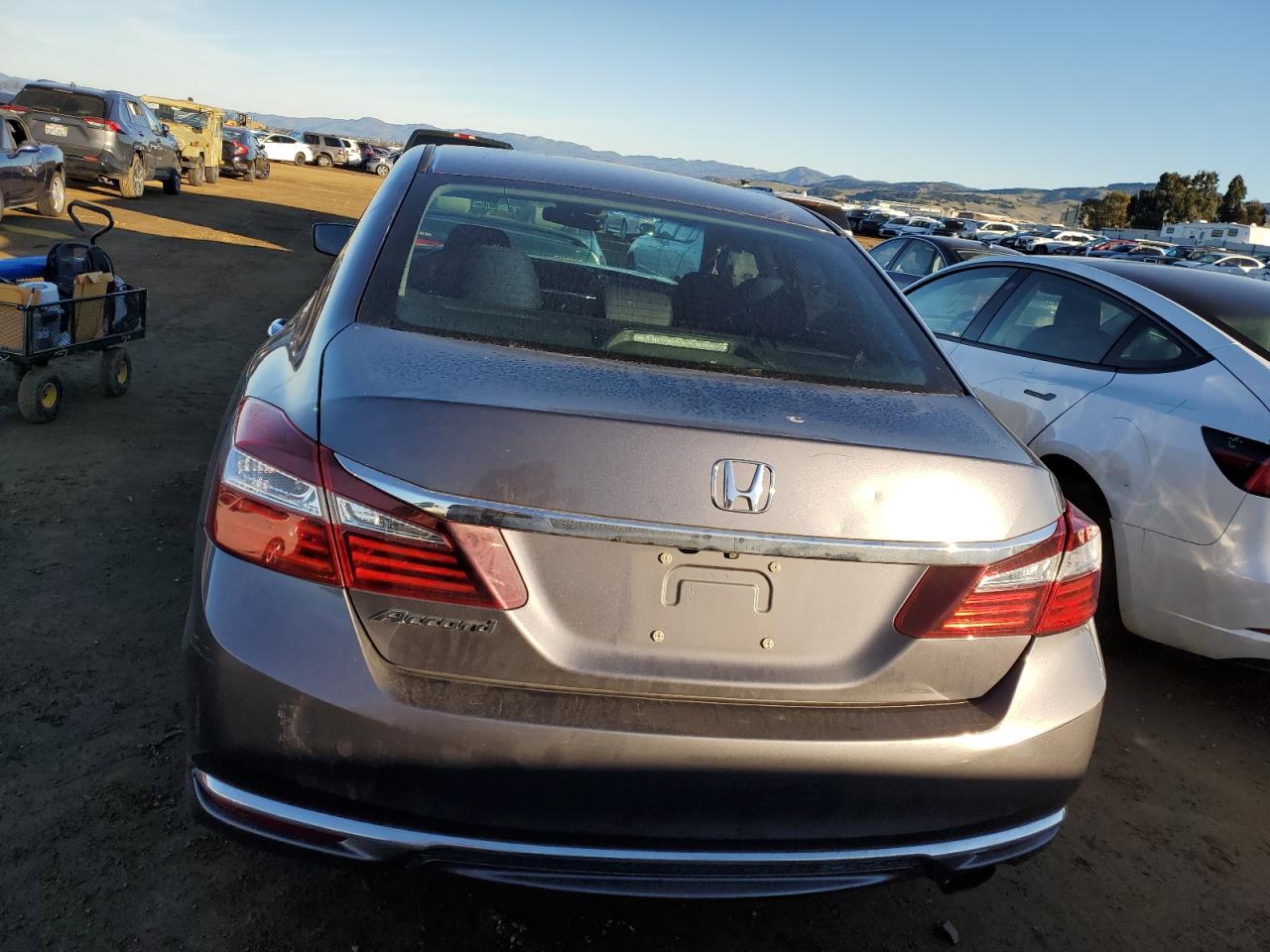 2016 Honda Accord VIN 1HGCR2F36GA016855 Copart auction photo, front end / rear end damage thumbnail 6