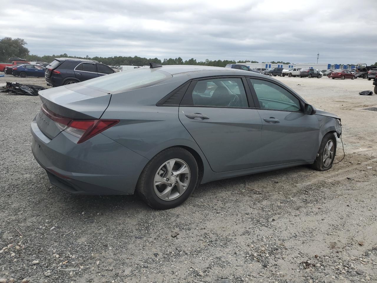 2021 Hyundai Elantra VIN KMHLL4AG4MU122457 Copart auction photo, front end damage thumbnail 3