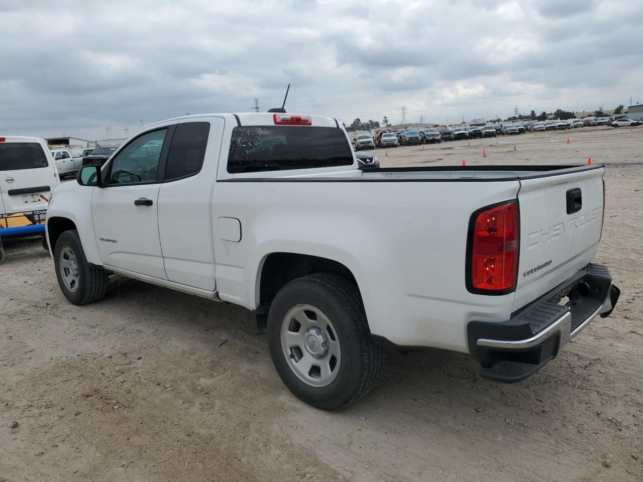 2021 Chevrolet Colorado VIN 1GCHSBEA9M1296081 Copart auction photo, rear end damage thumbnail 2