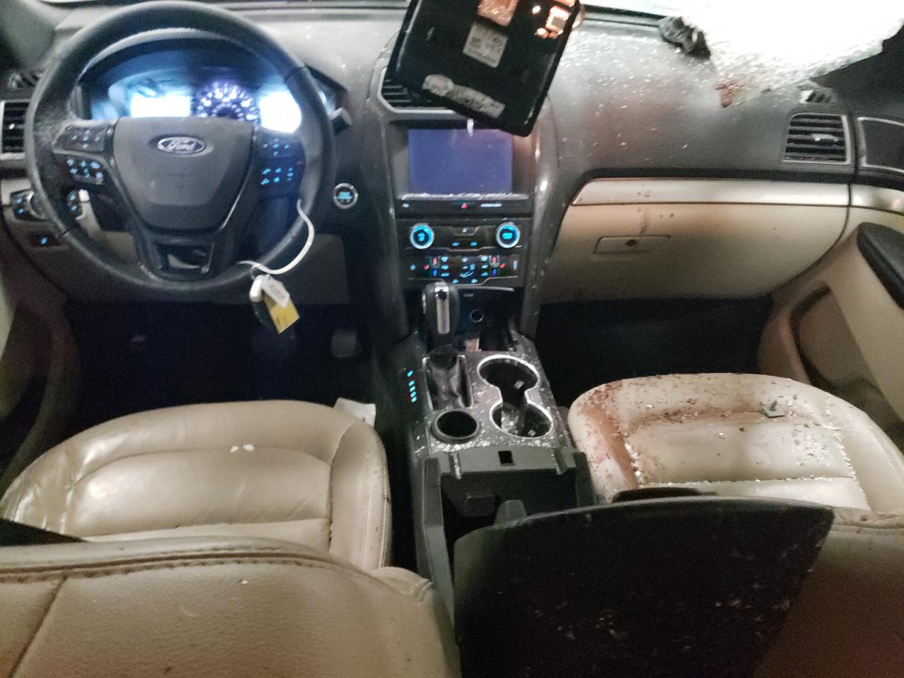 2018 Ford Explorer VIN 1FM5K7D86JGA13140 Copart auction photo, biohazard/chemical / front end damage thumbnail 8