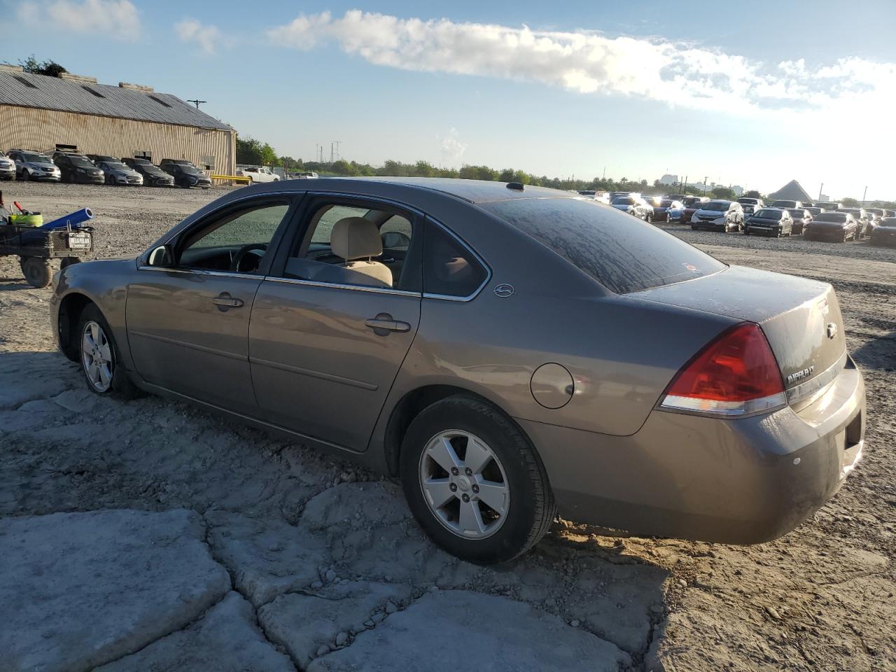 2007 Chevrolet Impala VIN 2G1WT58K279196441 Copart auction photo, undercarriage / front end damage thumbnail 2