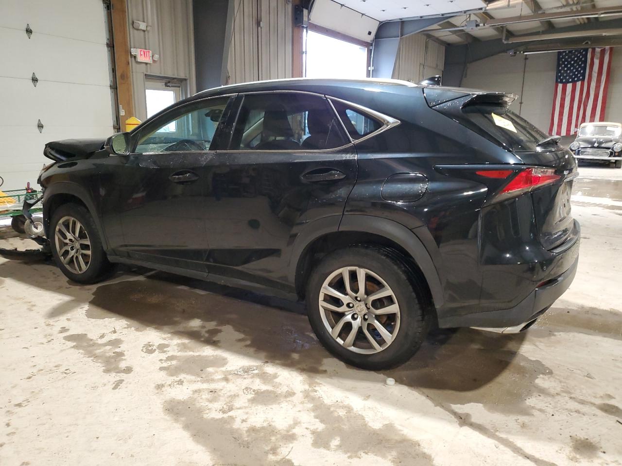 2015 Lexus NX VIN JTJBARBZ6F2022486 Copart auction photo, front end damage thumbnail 2