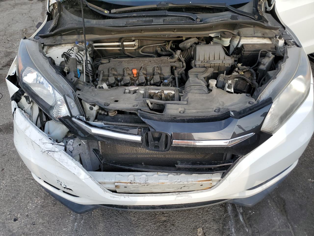2017 Honda HR-V VIN 3CZRU5H77HM716780 Copart auction photo, front end damage thumbnail 14