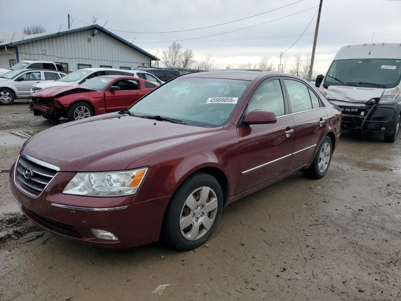 2009 Hyundai Sonata VIN 5NPEU46F39H443353