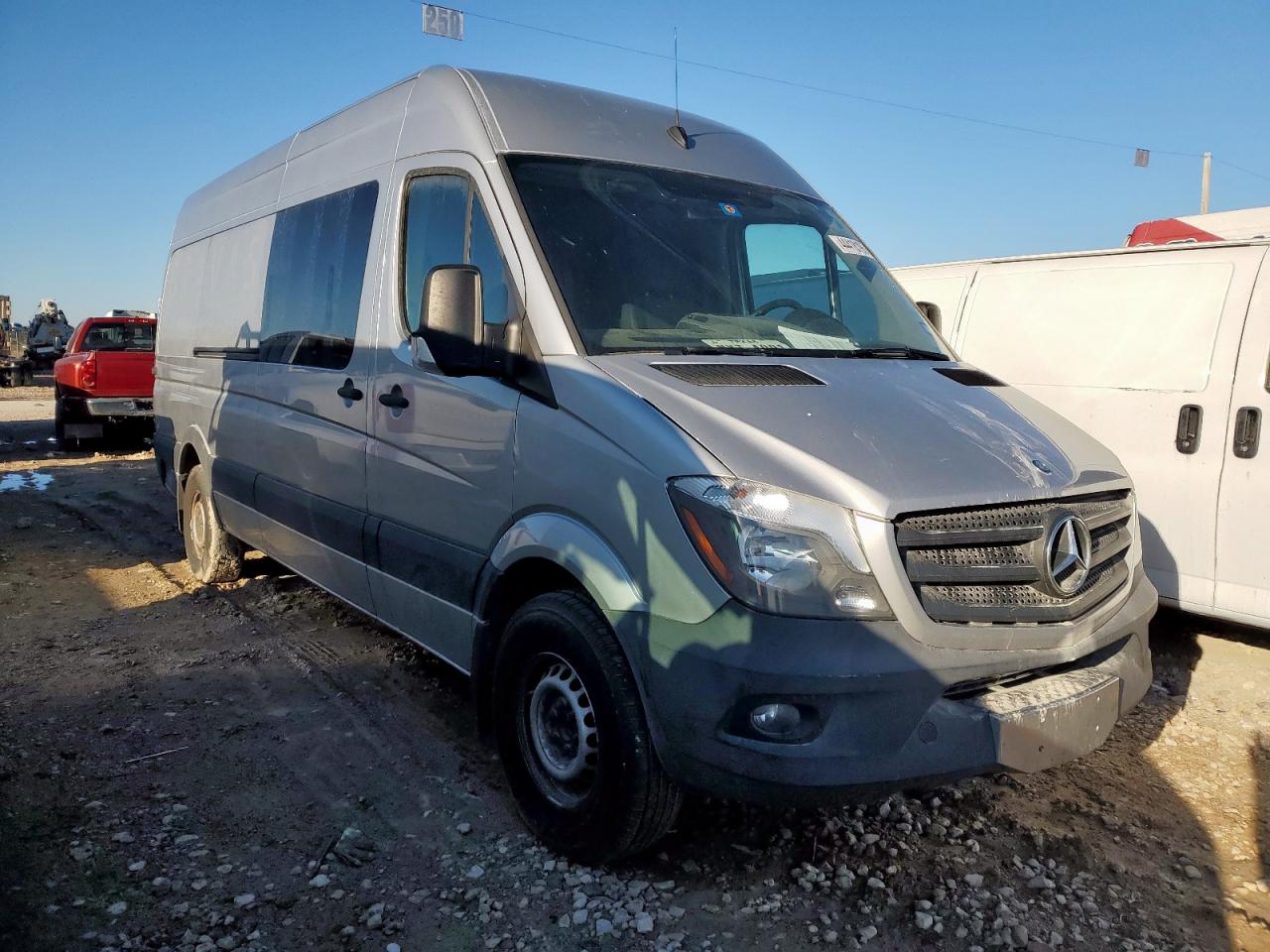 2014 Mercedes-Benz Sprinter VIN WDZPE8DC1E5894765 Copart auction photo, rear end / side damage thumbnail 4