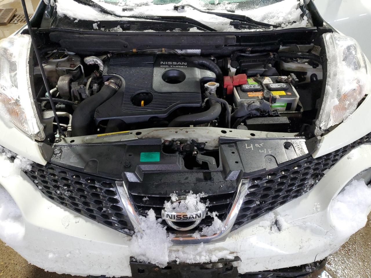 2011 Nissan Juke VIN JN8AF5MV6BT029191 Copart auction photo, front end damage thumbnail 12