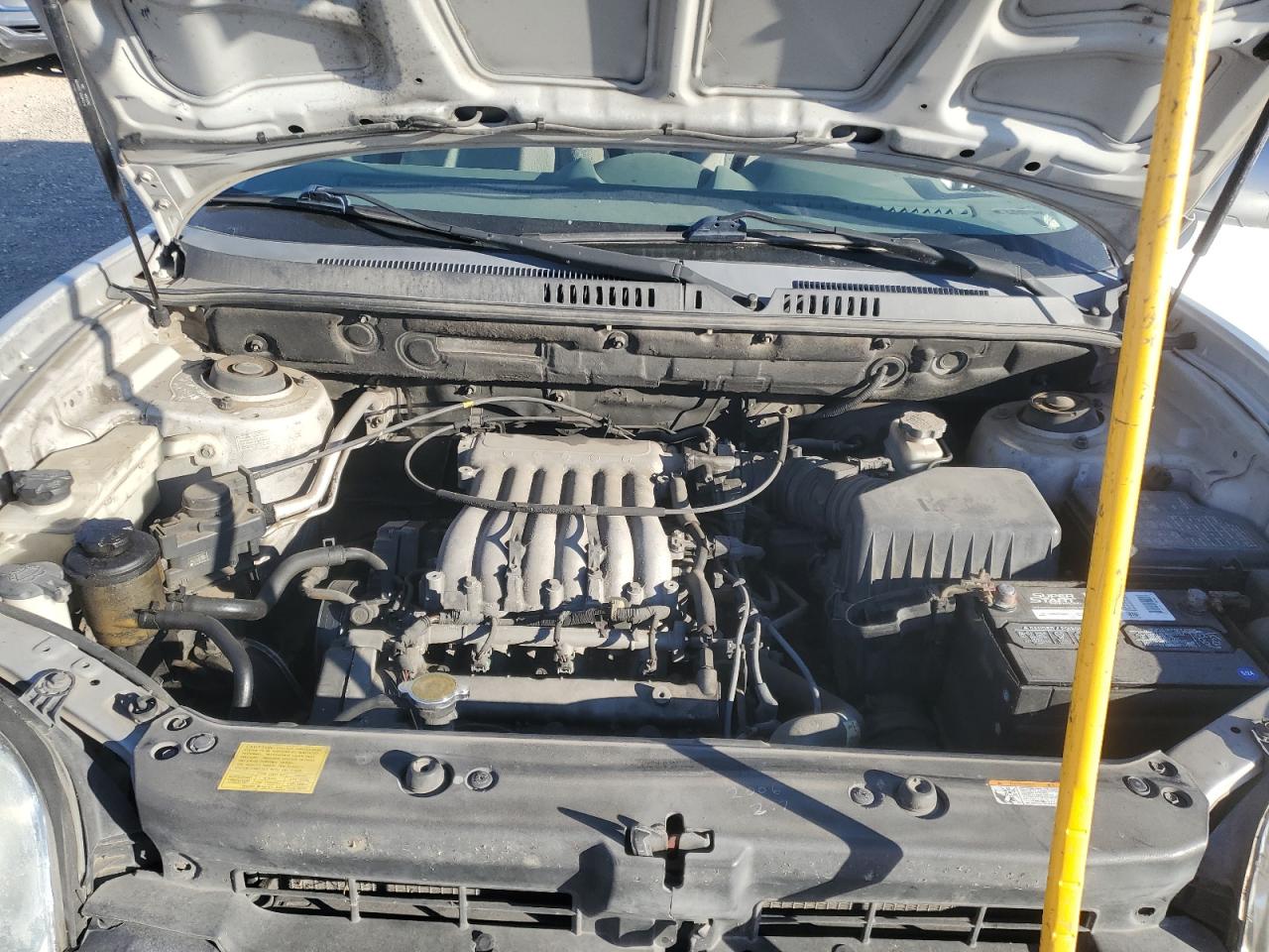 2006 Hyundai Santa Fe VIN KM8SC13D76U100808 Copart auction photo, all over damage thumbnail 12