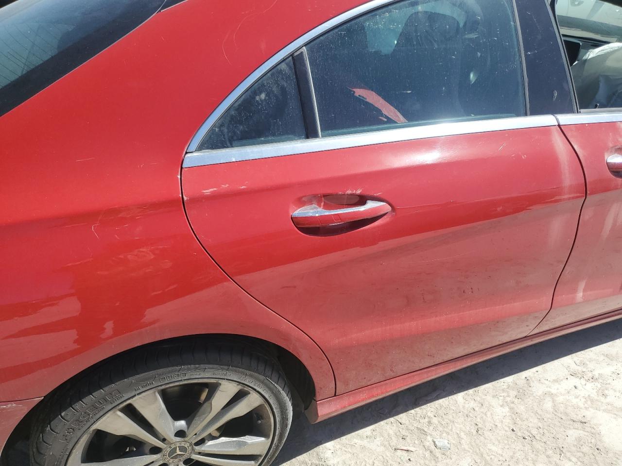 2018 Mercedes-Benz CLA-klasse VIN WDDSJ4EB5JN568424 Copart auction photo, front end / rear end damage thumbnail 10