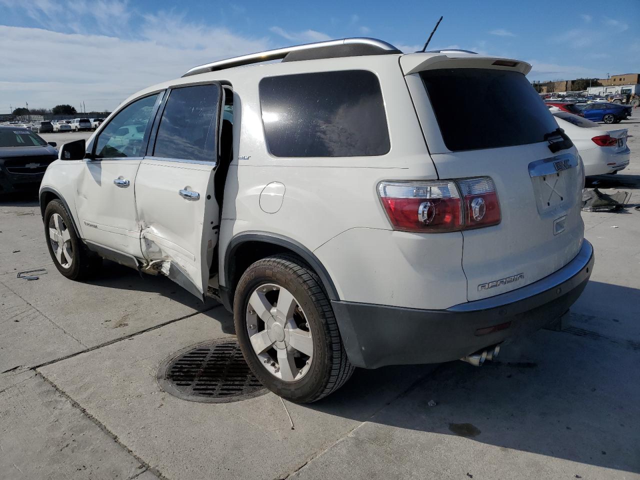 2008 GMC Acadia VIN 1GKER33738J216487 Copart auction photo, side damage thumbnail 2