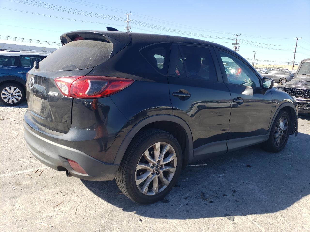 2015 Mazda CX-5 VIN JM3KE2DY1F0503333 Copart auction photo, front end damage thumbnail 3