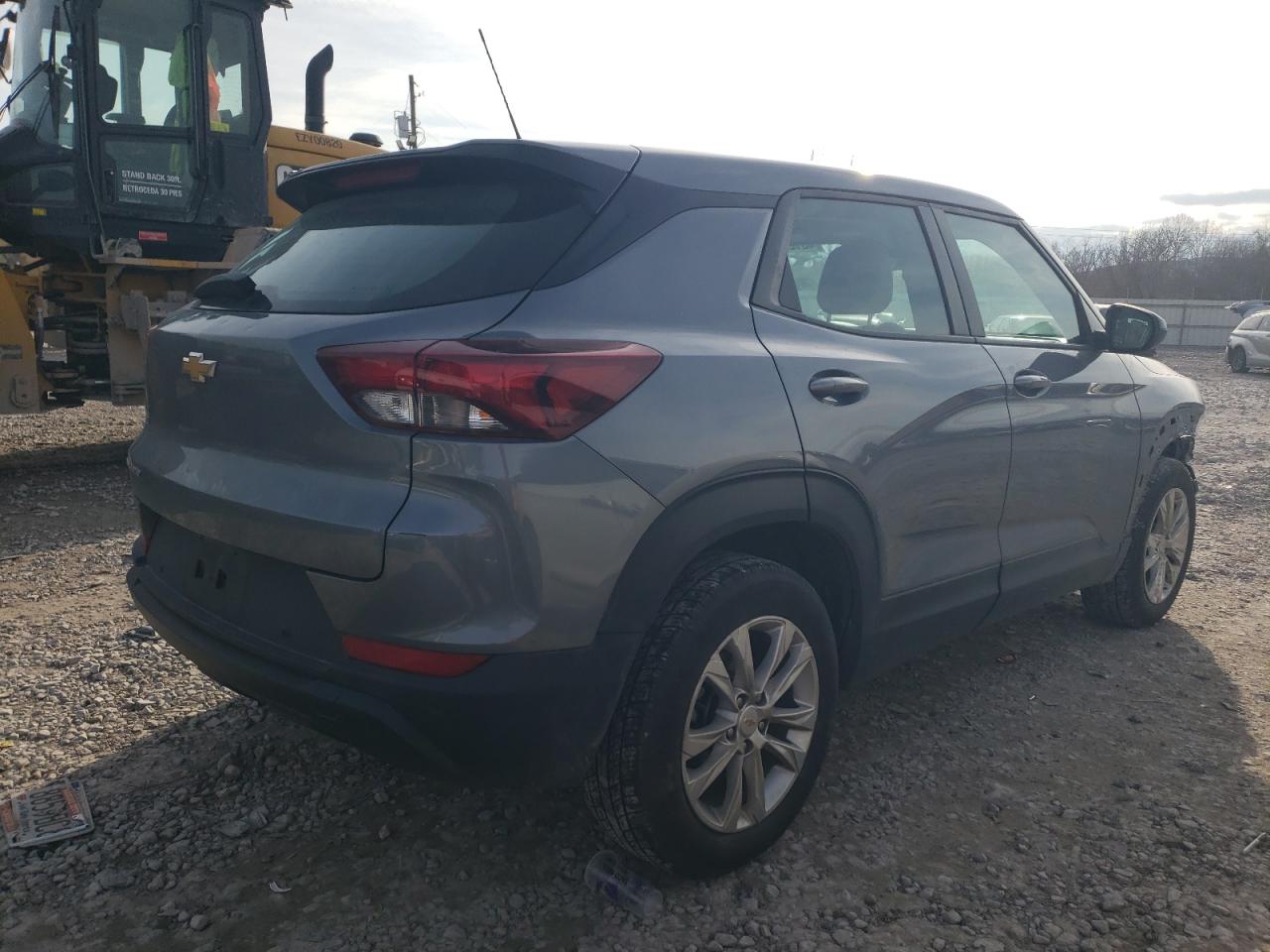 2021 Chevrolet TrailBlazer VIN KL79MMS28MB166873 Copart auction photo, front end damage thumbnail 3