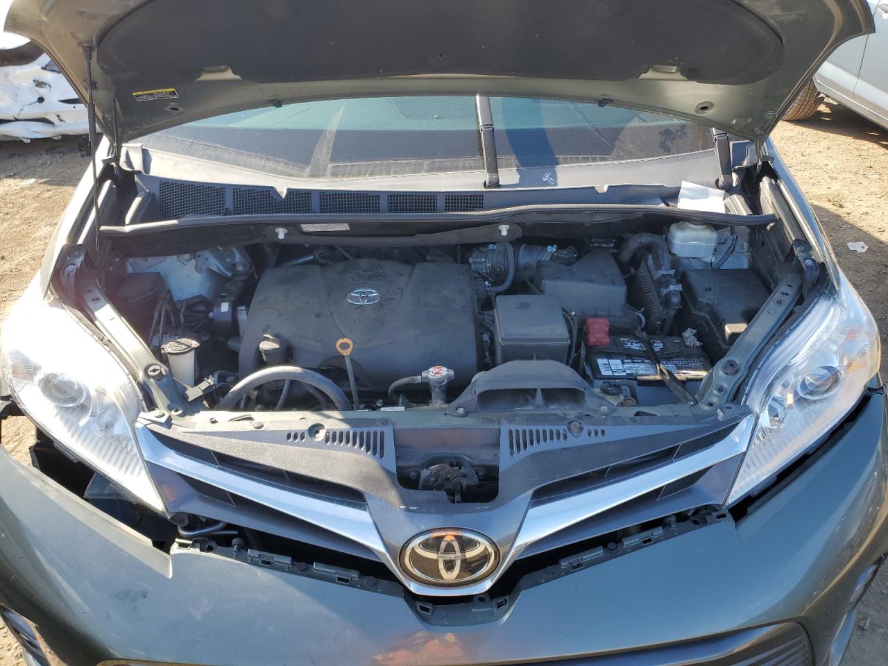 2019 Toyota Sienna VIN 5TDYZ3DC1KS004735 Copart auction photo, rear end / side damage thumbnail 13