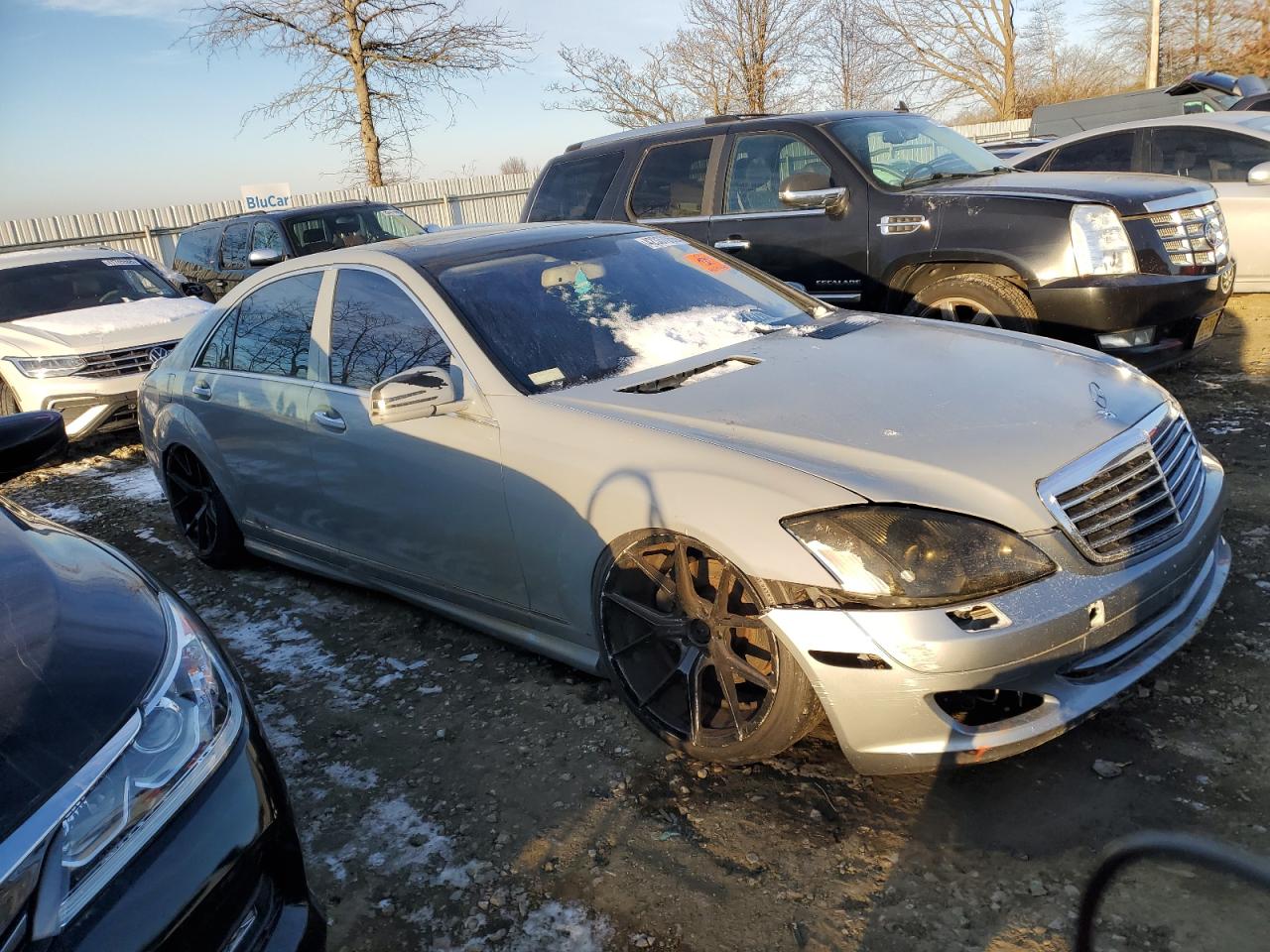 2009 Mercedes-Benz S-klasse VIN WDDNG71X59A245363 Copart auction photo, front end damage thumbnail 4
