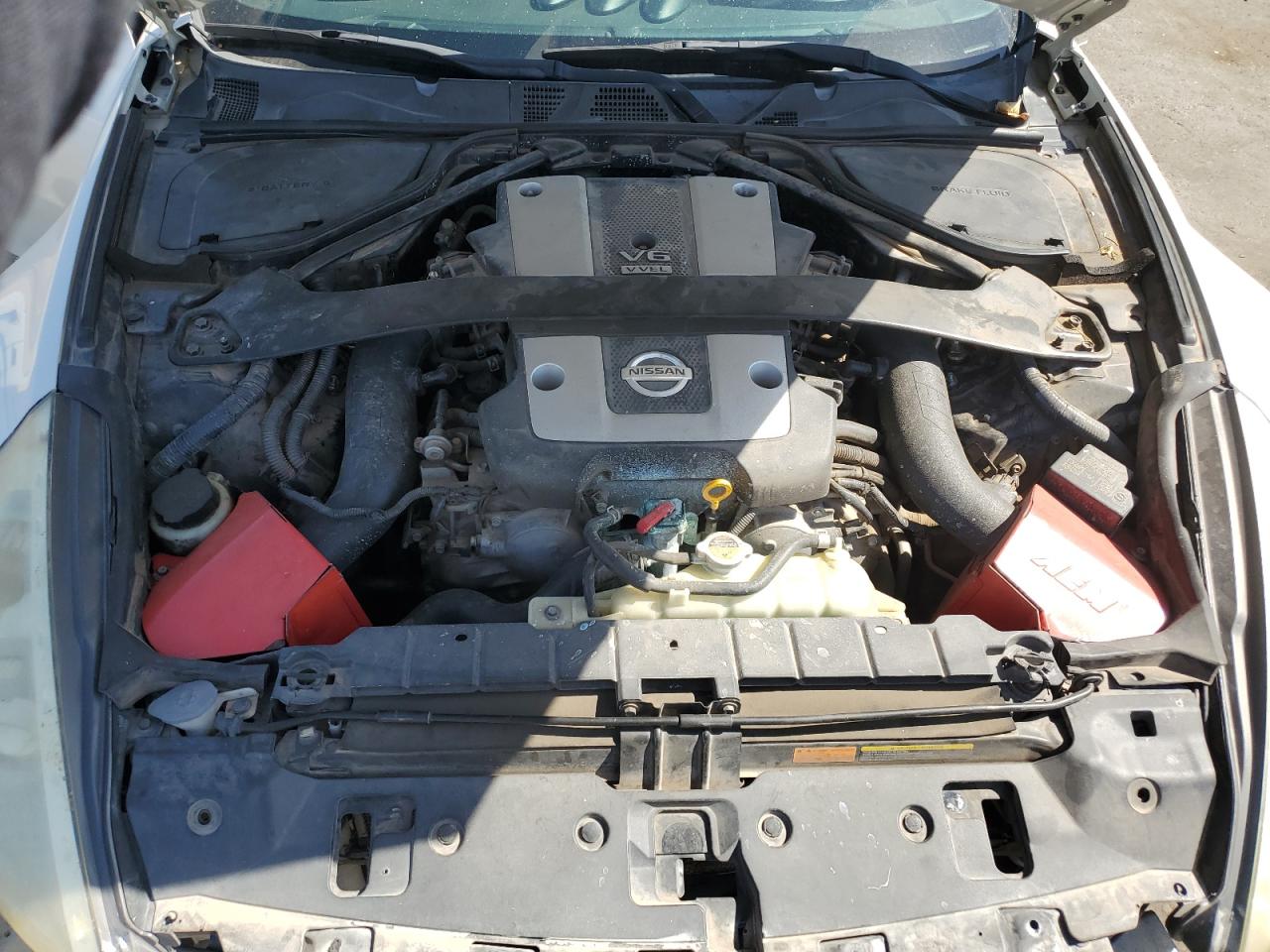 2013 Nissan 370Z VIN JN1AZ4EHXDM880707 Copart auction photo, undercarriage / front end damage thumbnail 12