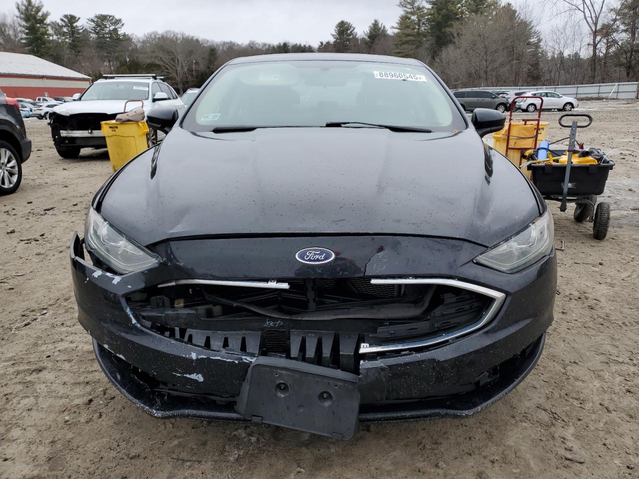 2017 Ford Fusion VIN 3FA6P0H70HR153082 Copart auction photo, front end damage thumbnail 5