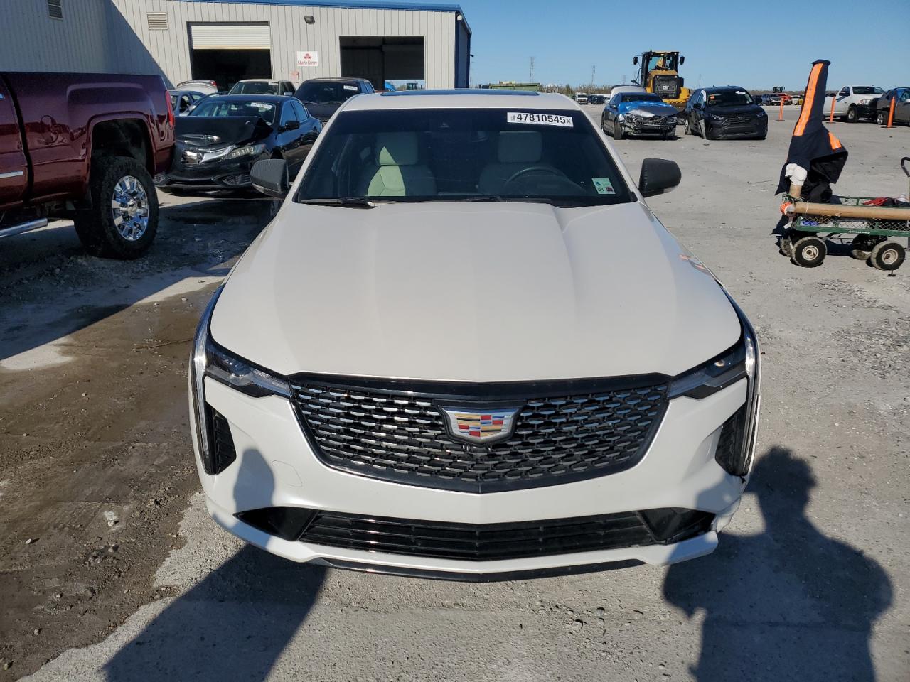2023 Cadillac CT4 VIN 1G6DJ5RK4P0143238 Copart auction photo, front end damage thumbnail 5